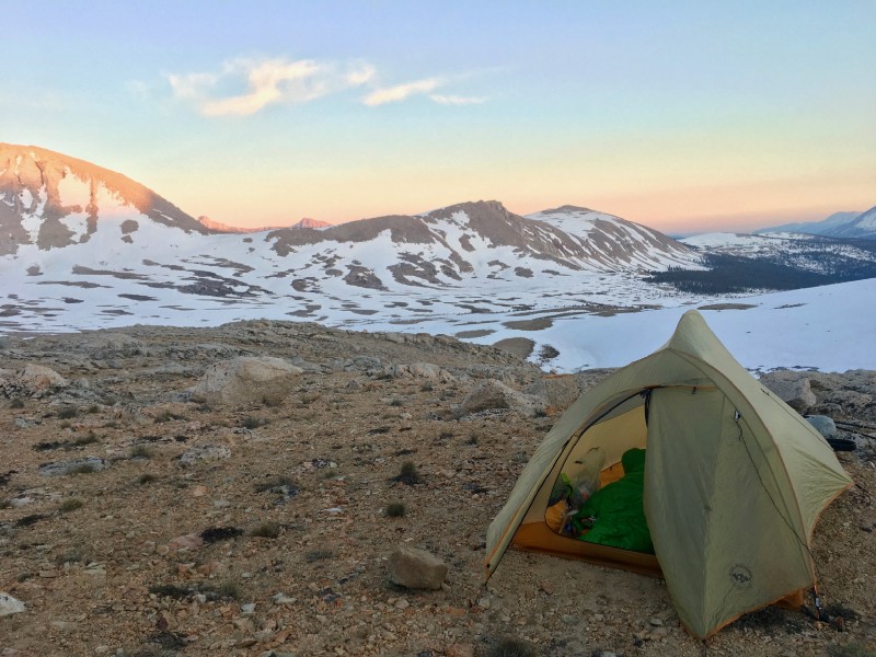 Big Agnes should pay me for this gorgeous shot of their tent. Call me, BA.